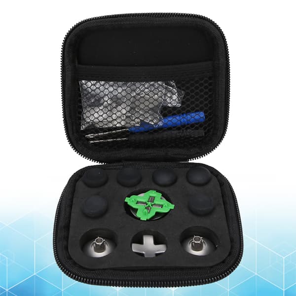 Elite XBOX ONE Controller Erstatnings ABXY Knapsæt, Holdbart Sort Gamepad Tilbehørssæt