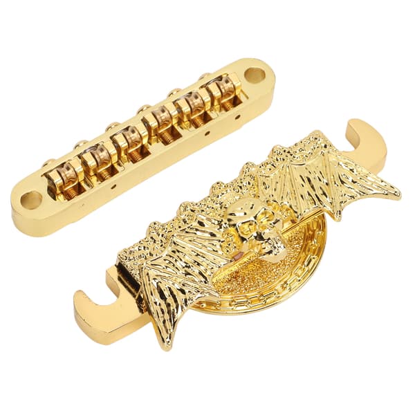 EPI Elgitarr 6-strängad rullstall & sadelkit, 6 mm monteringsstolpe, kromhårdvara