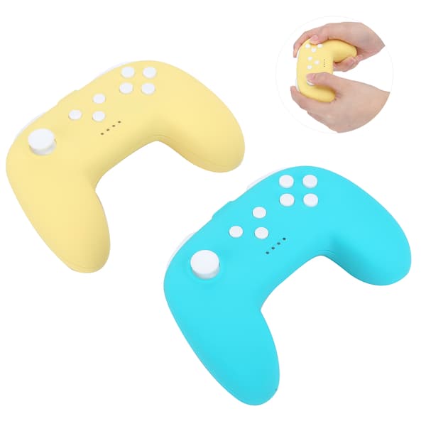 Trådløs controller til Switch Pro Mini Gamepad Grip til NS Lite Dual Vibration Grøn Gul