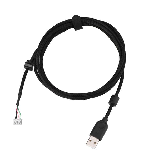 USB-museledning 2,19yd Plug & Play erstatningskabel til Logitech G502