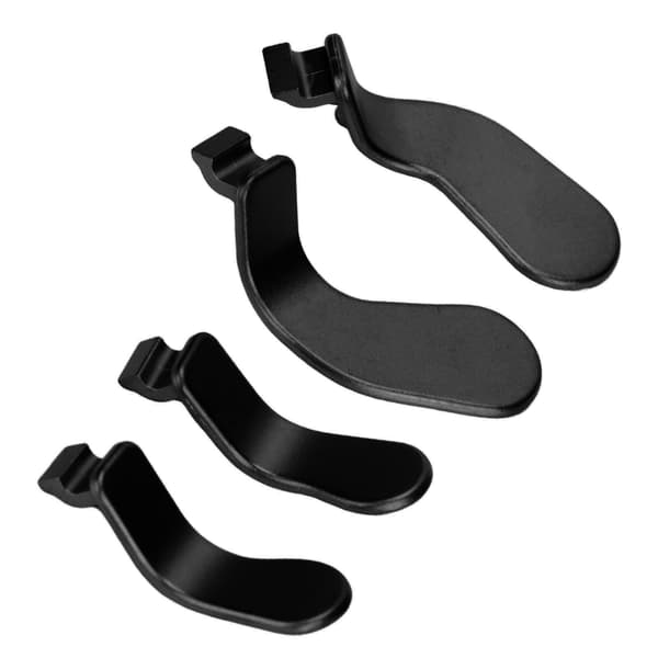 4-pak rustfri stål paddle-knapper sæt til Xbox One Elite Series 2 Controller Model 1797 - Sort