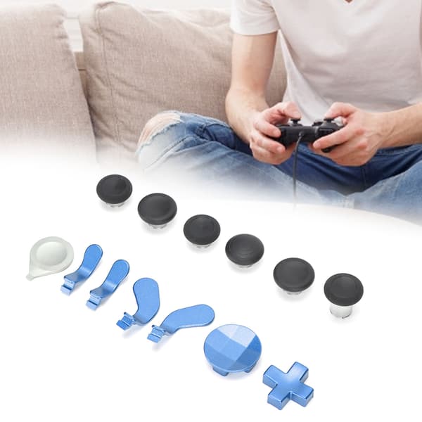 Xbox Controller Paddle Kit Erstatningsknapper Gamepad Tilbehør Blå 4-pak