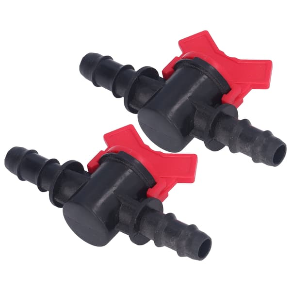 2 stk. flowreguleringsventil vandstopregulator ABS-afbrydertilbehørssæt 12 mm / 0,47 tommer