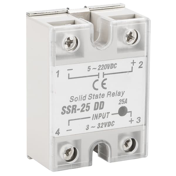 SSR-25 DD 25A 5-220VDC Solid State Relæ til industriel automatiseringsproces