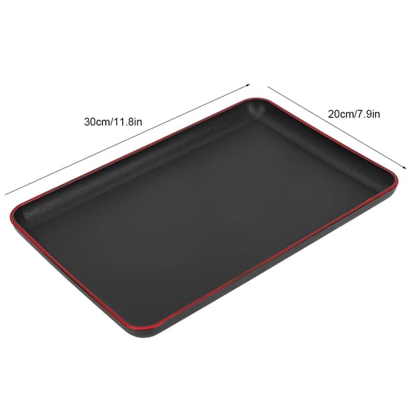 30*20 cm rektangulær plastbakke i japansk stil til servering af mad til restaurant, hjem, hotel