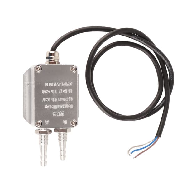 24VDC Vindtryktransmitter Højpræcisions differenstryksensor 0‑3Kpa OMSJD‑FY‑01