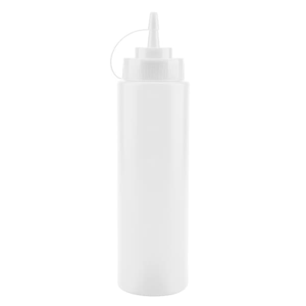 720 ml 10 stk. / sæt plastikkrydderidispenser til sauce, olie, fløde, eddike (hvid)
