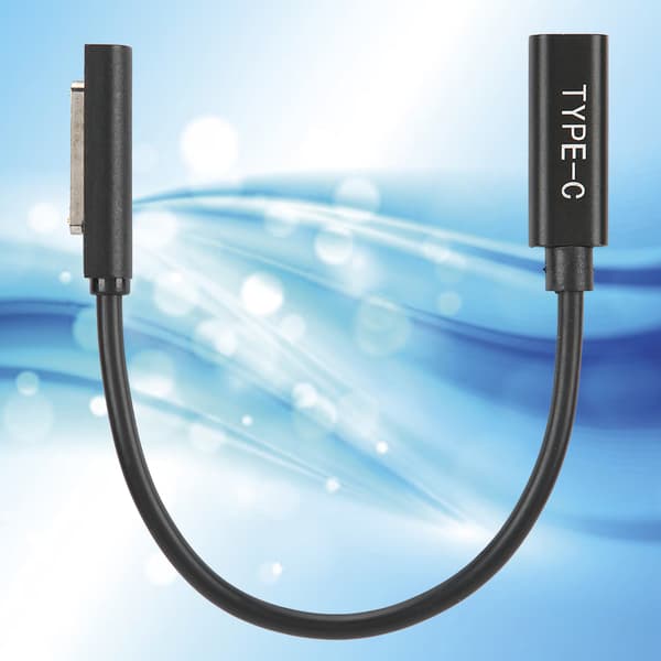 USB-C PD hurtigopladningsadapterkabel til Microsoft Surface 1/2 / RT bærbar tablet