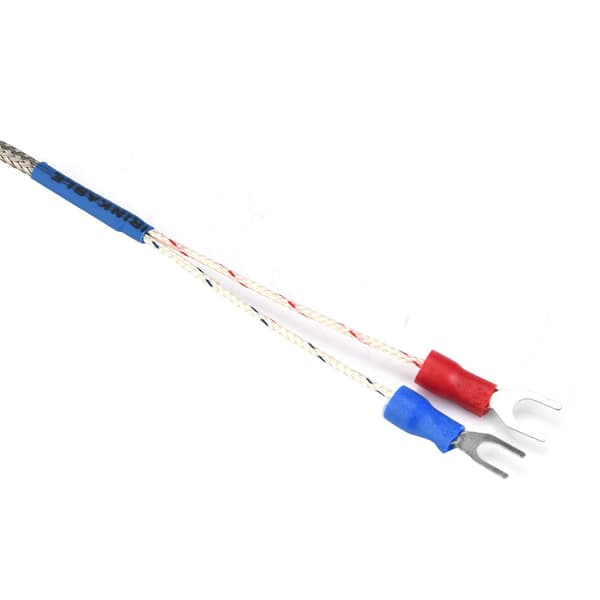 M8 gänga typ K termoelement 150 mm sond temperatursensor tråd 0-400 ℃ (2 m)