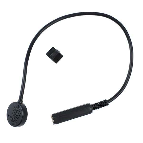 Akustisk Gitarr Pickup Svart Universal Trä Gitarr Kontakt Mikrofon Pickup för Stränginstrument