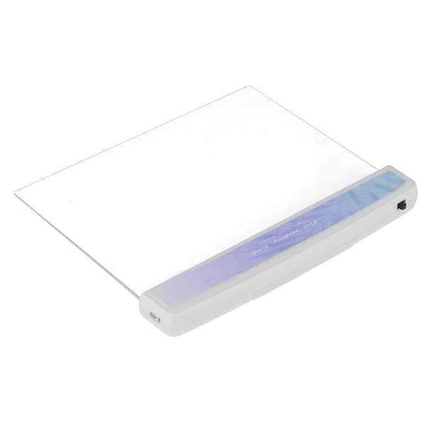 LED Panel Boglys Bærbar Bladmønster Flad Læselampe Elev Øjenbeskyttelseslys Type 2