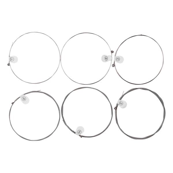 Elgitarrsträngar Hex Alloy Core Nickel Wound Bright Anti-Rust 6-delat set (.009-.042) Extra Lätt Special
