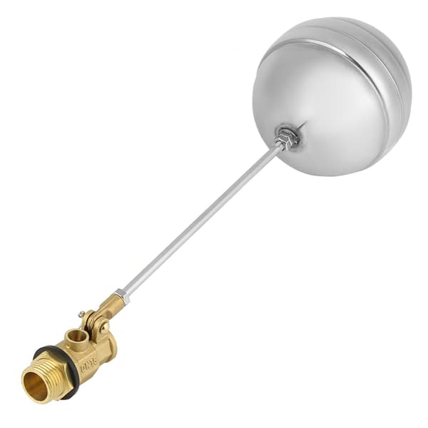 DN15 G1/2 Messing Han Gevind Vand Sensor Rustfrit Stål Flydekugleventil