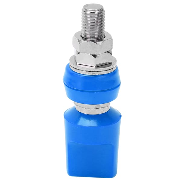 Terminal Multipurpose 4mm Mässing Platt Lock M8 100A Högströmsplint med JackBlue