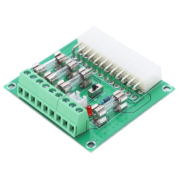 ATX Power Board Computerforsyning Adaptermodul 20Pin 24Pin til Computer Benchtop Desktop