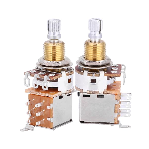 A500K elektrisk guitar lineær potentiometer tone trækknap switch pot pickup switch