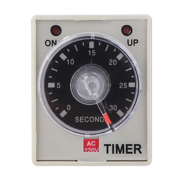 AH3-2 Tidsrelæ Mini Forsinkelsescontroller Timer AC 220V til Automatisk Kontrolsystem 30S