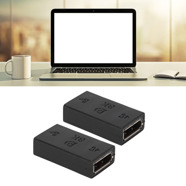 Displayport Extender Adapter, Slidstærk, Nem at bruge, Kompakt og bærbar forbindelse