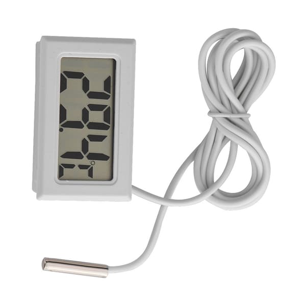 Mini LED-display Digital temperaturmätare Sondsensor Digital LCD-termometer