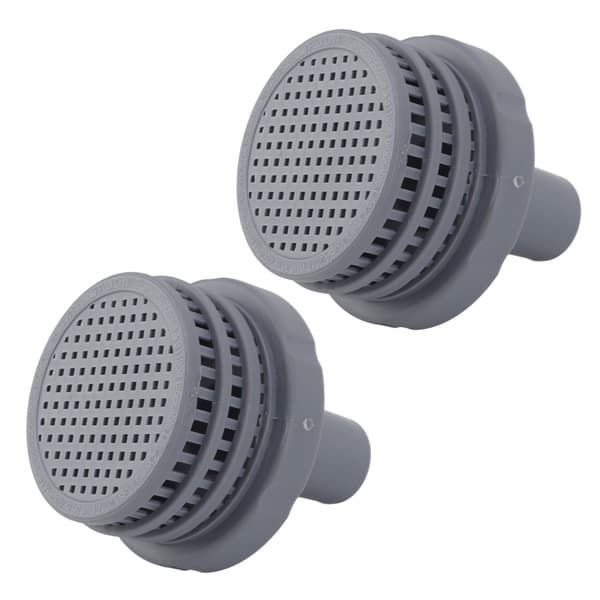 2-pack plastpoolsilkoppling 11070 11072 reservdel för Intex 25022E poolvattenutlopp