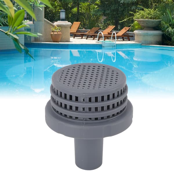 2-pack plastpoolsilkoppling 11070 11072 reservdel för Intex 25022E poolvattenutlopp