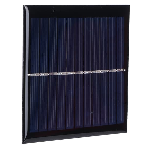 1W 5.5V solpanelplade DIY polysilicium solopladningsmodul til 3.7V-5V batteri