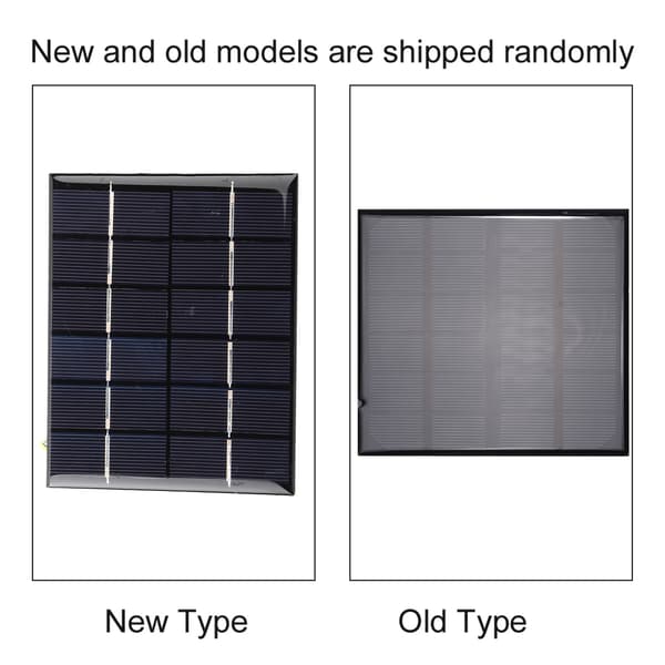 6V 2W Mini Bærbar Polykrystallinsk Solpanel Smart Strøm til Batterioplader Udendørs