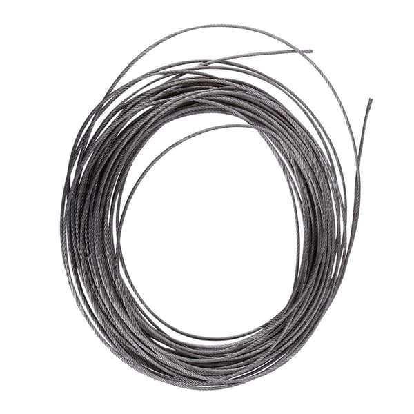 1 stk. 15 meter 304 rustfri stålkabel wire reb diameter 1,5 mm