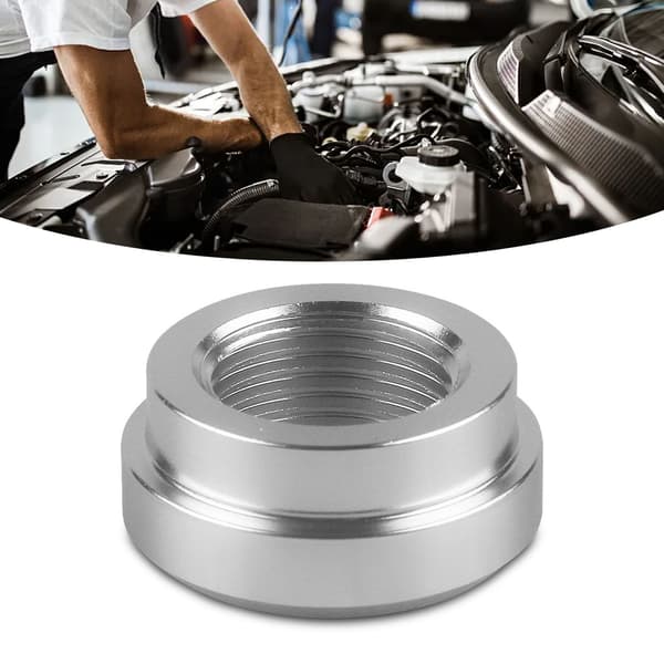 3/8\" NPT Aluminium Påsvejset Studs Hun Røradapter til Bil Brændstoftank