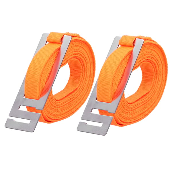 2 st orange bikupabälte bärbart fast spänne bikupaförpackning biodlarförråd