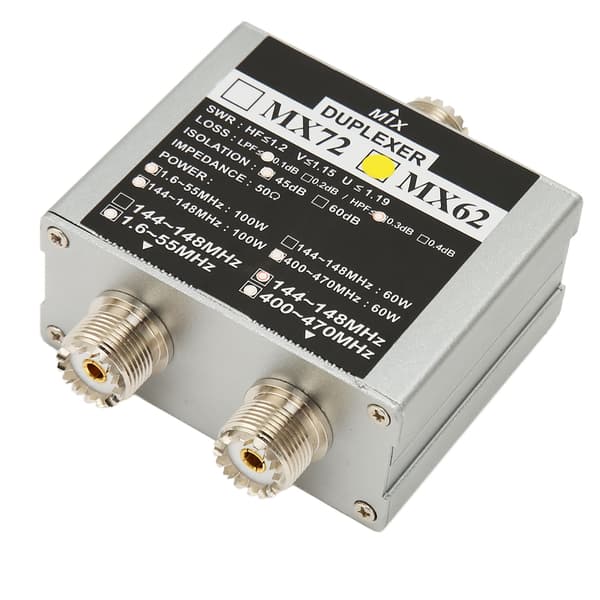 VHF UHF HF Kortbølge 3-vejs antennekombiner Duplexer til basestationstransceiver