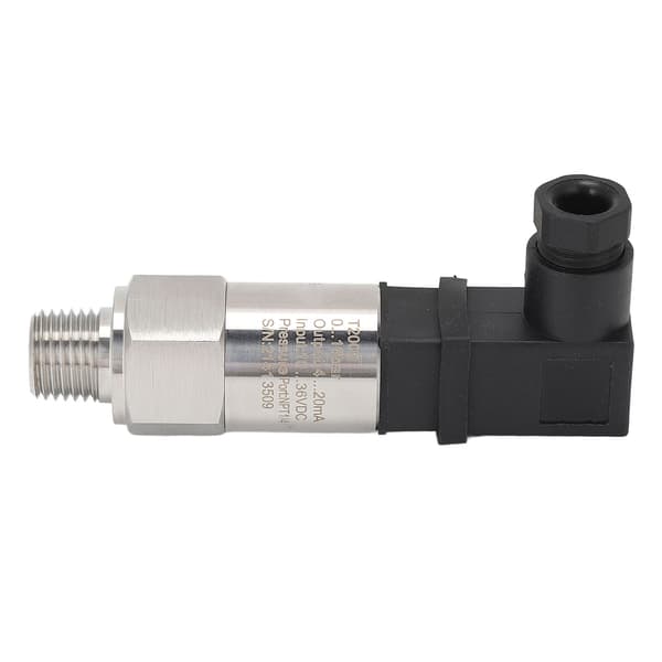 Tryktransmitter Transducer Sensor 4‑20MA Udgang NPT1/4 til Luft Vand DC 10‑36VSmall HIRSCHMANN