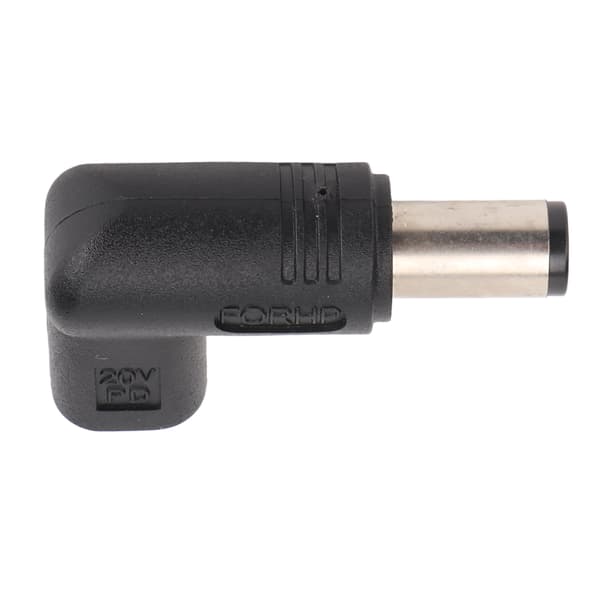 USB-C–DC 7,4x5,0 mm -sovitin, 100 W PD-pikalataus E-Mark-älysirulla, Type C -naaras–DC-urosliitin