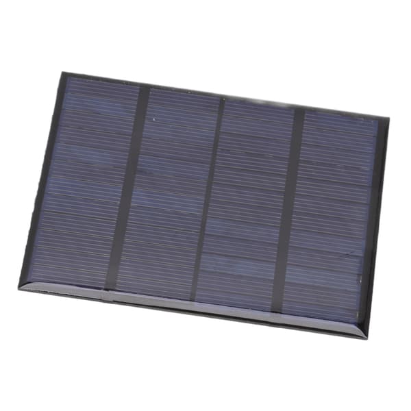 12V 1.5W Mini Epoxy Solpanel DIY Solbatteriladdningspanel Polykisel Solcell för Campinglyktor Mobiltelefon