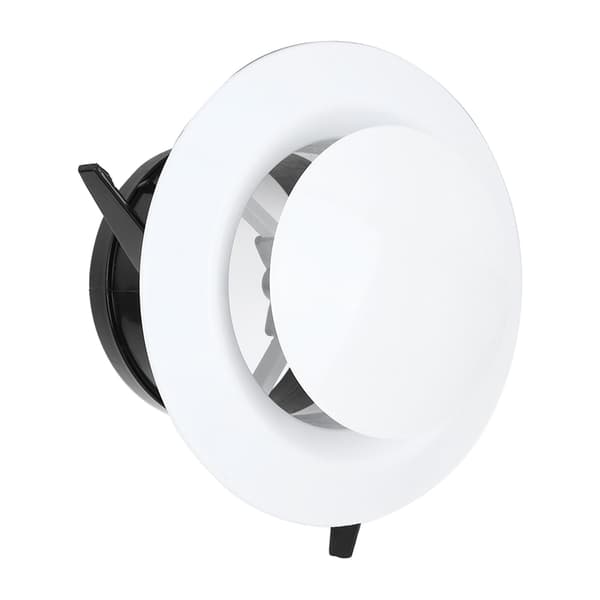 Loftdiffuser Udsugnings- og Forsyningsventil Luftventil Anemostat Ventilationsslangedæksel (100mm)