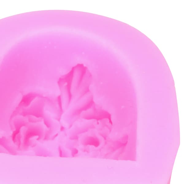 3D Hjerte Rose Silikoneform til DIY Kage, Chokolade, Sæbe & Lysfremstilling, Kærlighedsformet Bageform