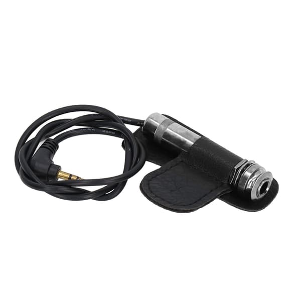Silver Metall Akustisk Gitarr Pickup Transducer Reservtillbehör för Stränginstrument