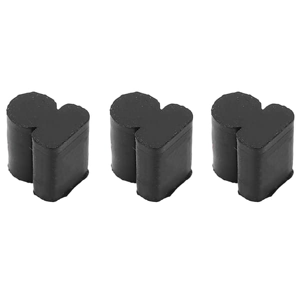 3 stk. ventilrotor kofanger gummi buffer stop instrument tilbehørssæt til valdhorn