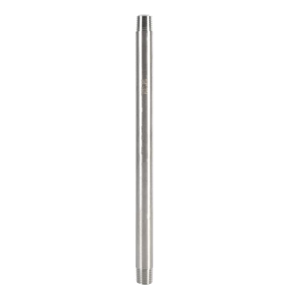 Han x Han rustfrit stål 304 gevindrørfitting-forbinder (1/4\")