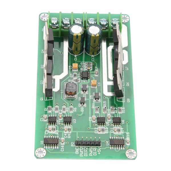 IRF3205 Dual Channel DC Motor Driver Board Module H-bro med bremsefunktion