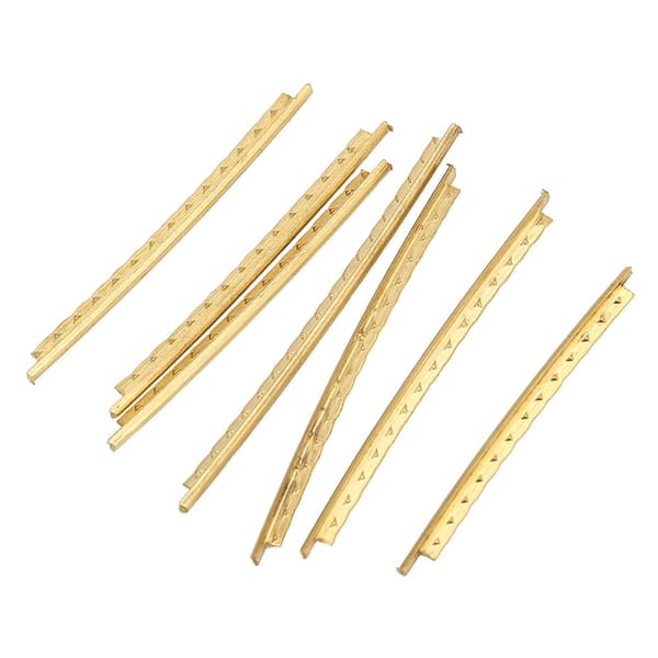 20 st/set 2,0 mm guld mässing gitarrbandtråd set reservdelar för folkträgitarrer