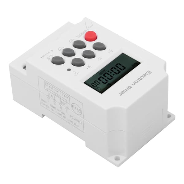 Programmerbar Digital Timerkontakt 220VAC 30A KG316T-II Kraftig Mikrocomputer
