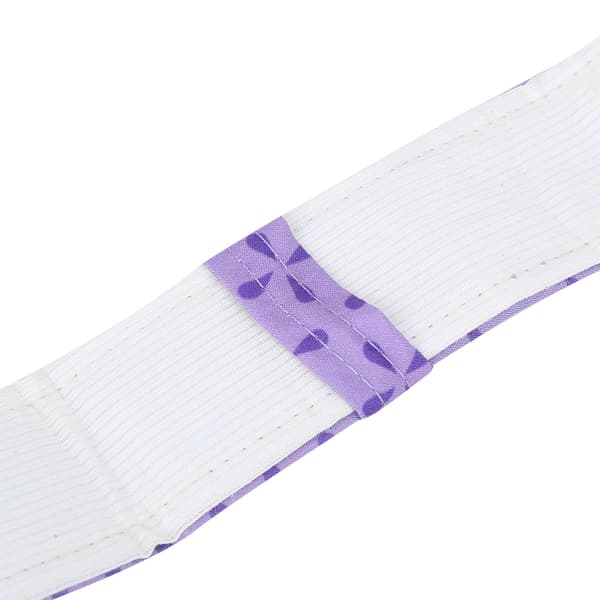 Lila bomull polyester kakform skyddsband 88x3.7cm 1st bakformslindning för hemkök bageri