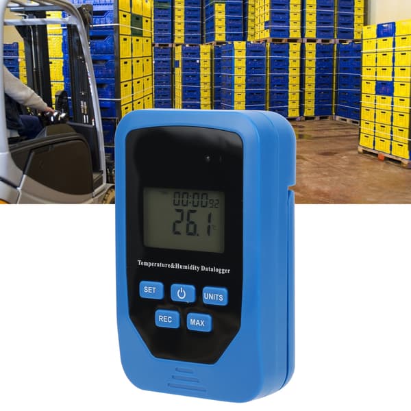 TL‑505 Temperatur- och luftfuktighetsdatalogger Multifunktionell Digital Termohygrometer