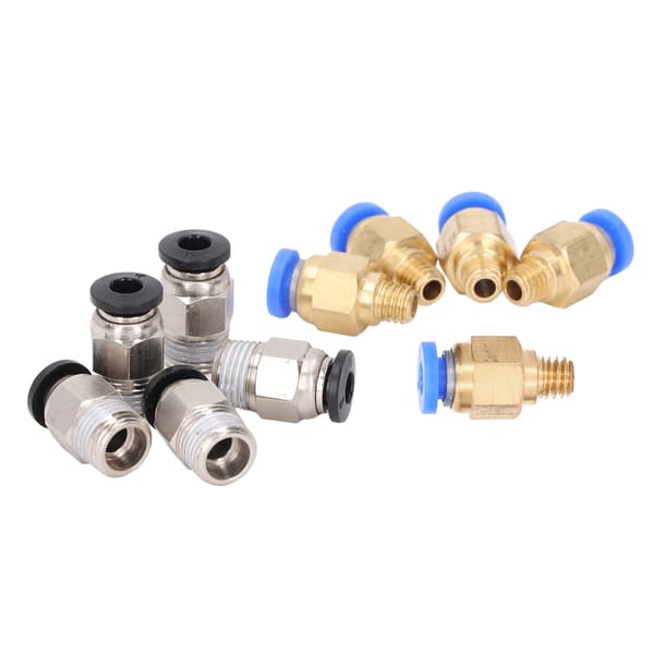 20 stk. 3D-printer pneumatisk fitting PC4-M6 PC4-10 tilbehørssæt til Creality Ender 3