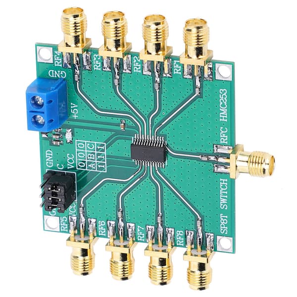 RF Single Pole Eight Throw Switch Ikke-reflekterende Elektroniske Komponenter HMC253 DC2.5 GHz