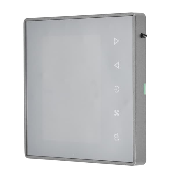 Digital termostat LCD-pekpanel Smart VVS-temperaturregulator för hemhotell AC220V Grå