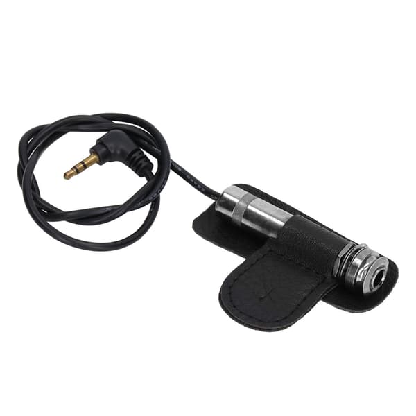 Silver Metall Akustisk Gitarr Pickup Transducer Reservtillbehör för Stränginstrument