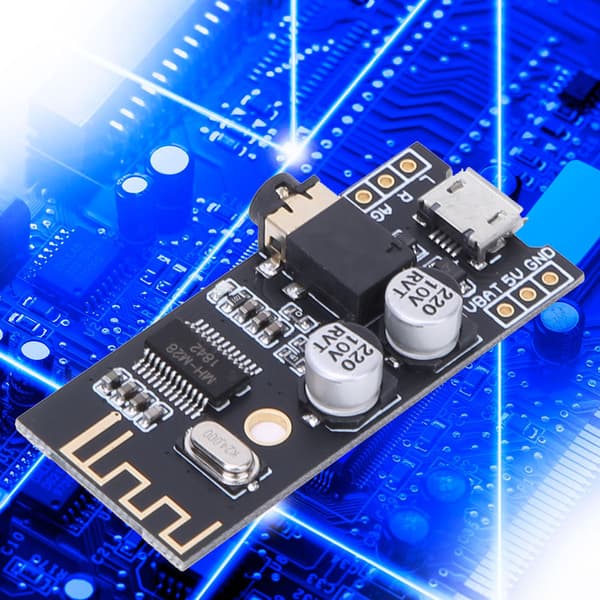 MH MX8 Modul Trådlös för Bluetooth Audio Receiver Board Lossless Decoder Kit M18 M28 M38 (M28 Hörlursgränssnittstyp)