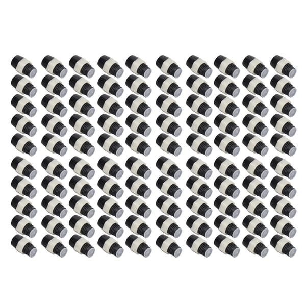 100 sæt LED-holder 5 mm plast lysdiode panelmonteringsclips tilbehørssæt sort